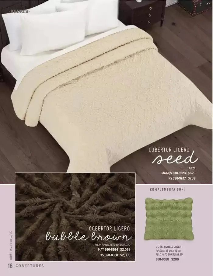 Catálogo de ANDREA - ANDREA HOME 26 de agosto al 25 de enero 2025 - Pagina 43