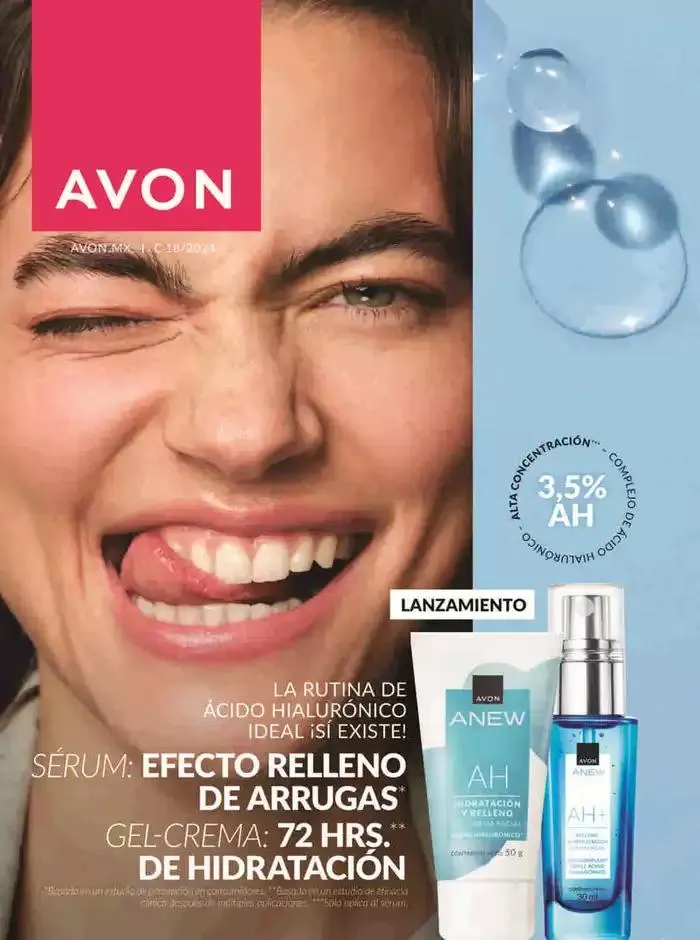 Catálogo de Avon COSMÉTICOS C18 9 de octubre al 15 de noviembre 2024 - Pagina 1