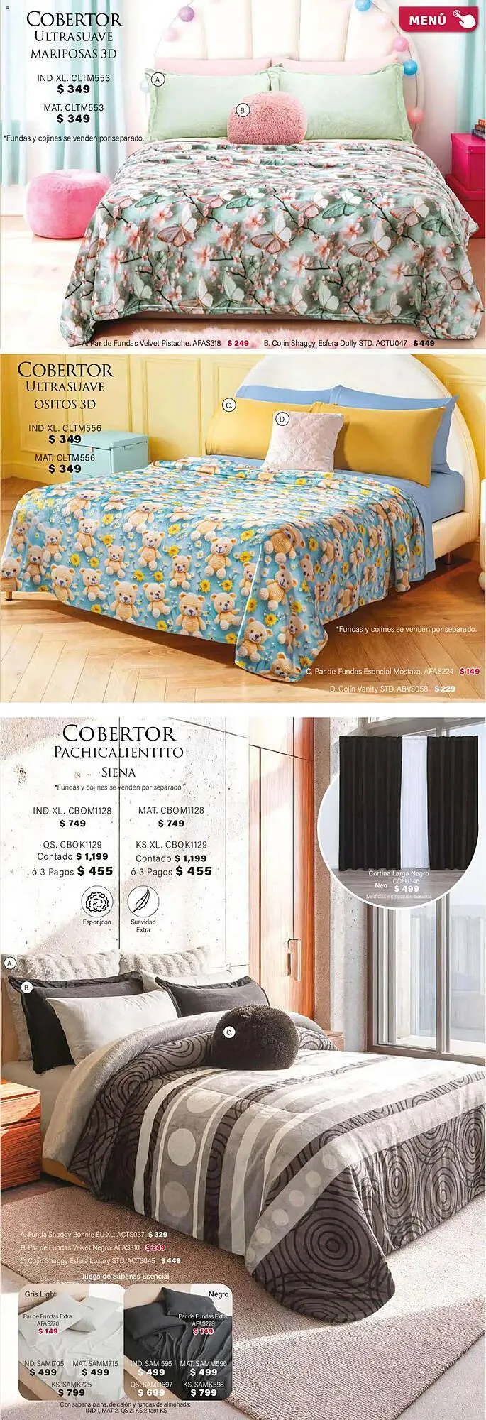 Catálogo de Catálogo Colchas Concord 1 de febrero al 2 de mayo 2026 - Pagina 160