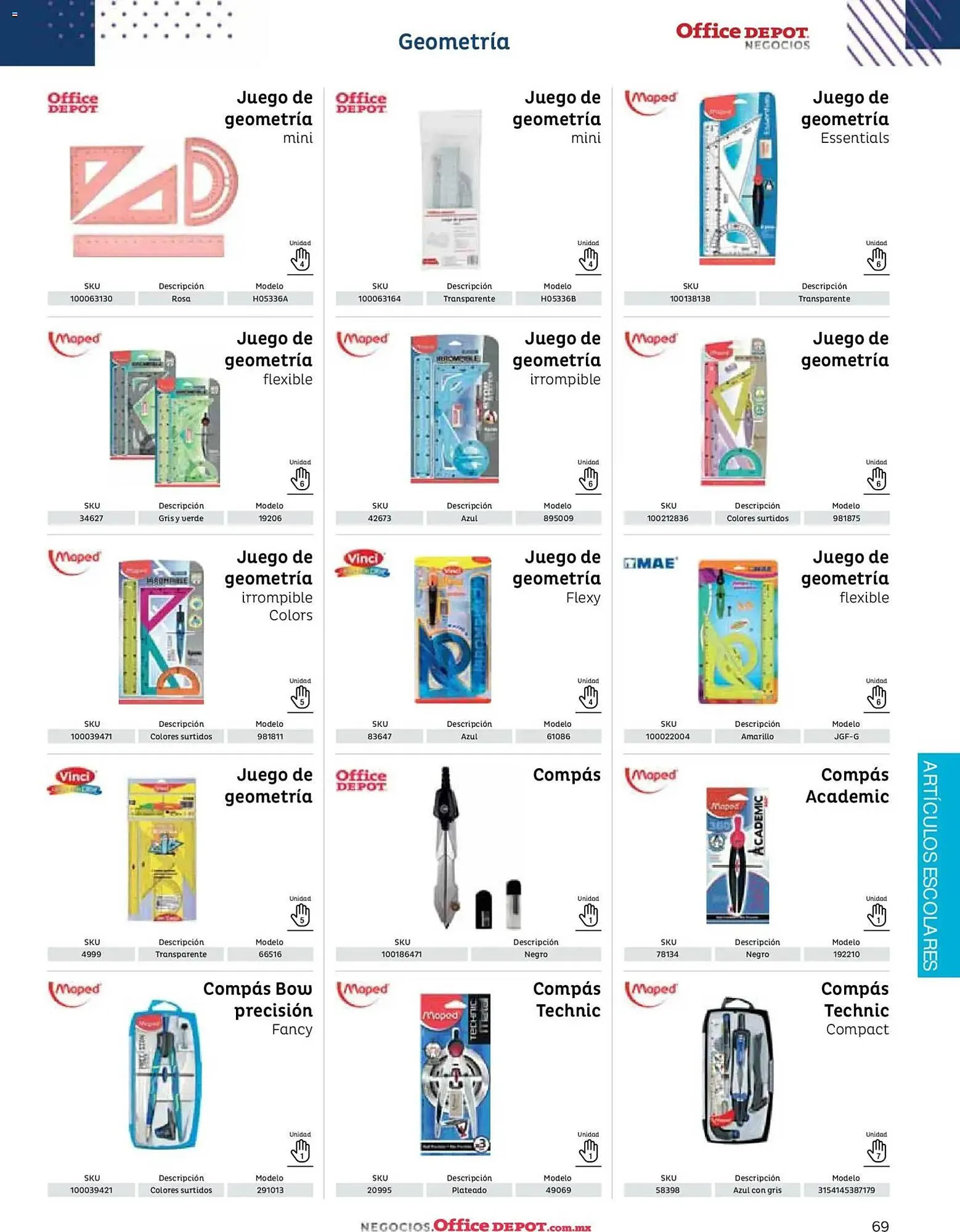 Catálogo de Catálogo Office Depot 12 de enero al 1 de enero 2027 - Pagina 71