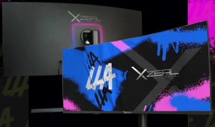 Monitor Curvo Xzeal XZMO341B LED 34", Quad HD, FreeSync, 100Hz, HDMI/DisplayPort, Negro