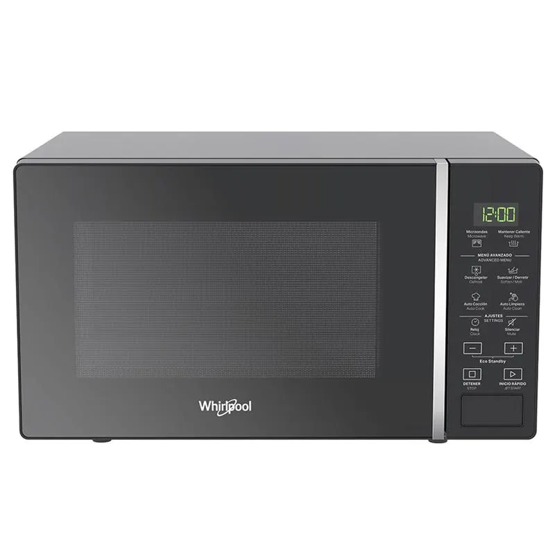 Horno de microondas Whirlpool 0.7 pies cúbicos / 20 L Negro
