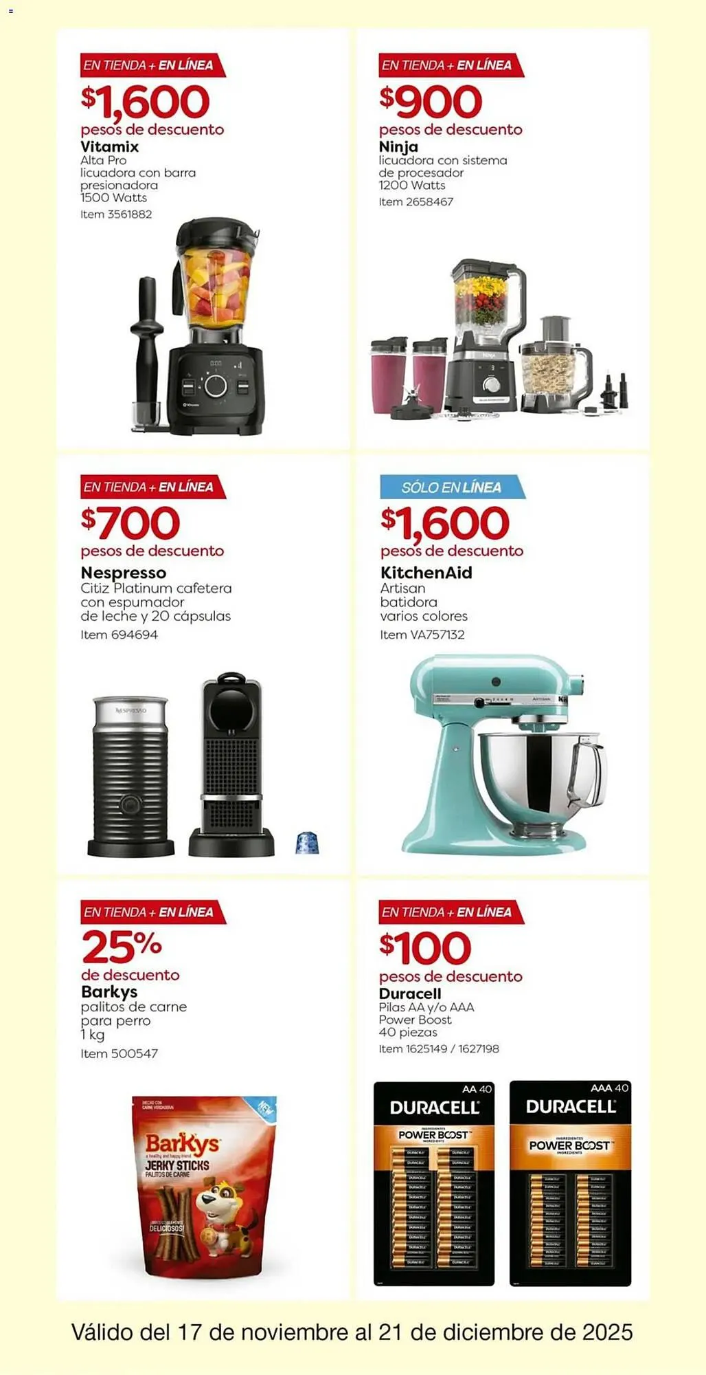 Catálogo de Catálogo Costco 17 de noviembre al 21 de diciembre 2025 - Pagina 17