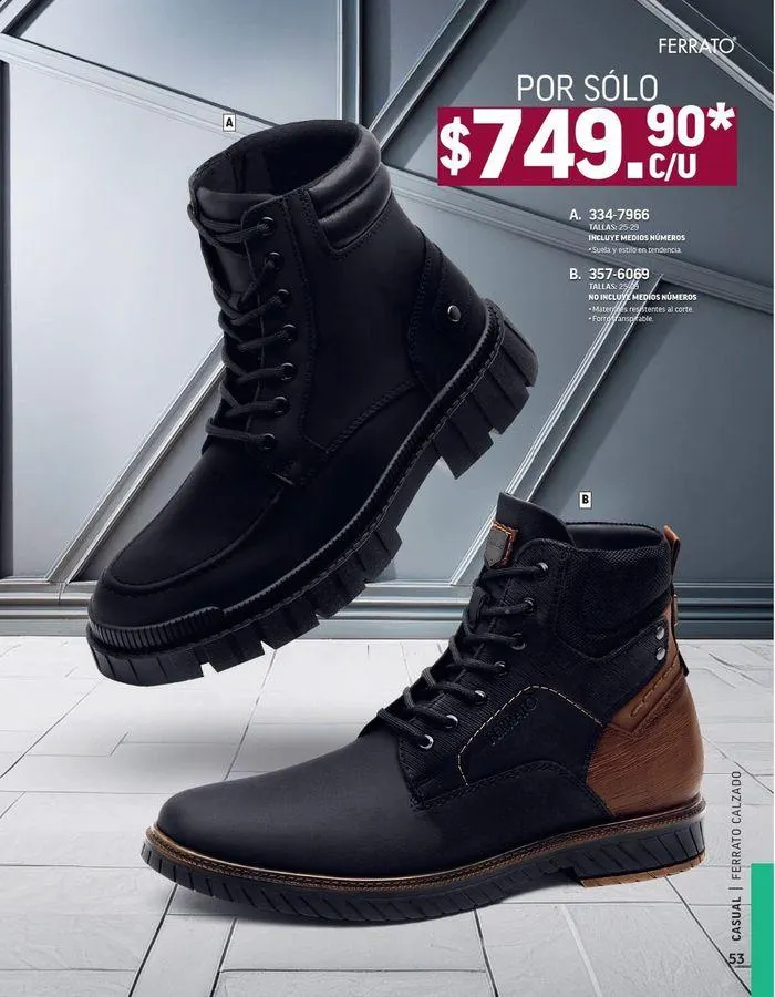 Catálogo de ANDREA - CALZADO CABALLERO 26 de agosto al 25 de enero 2025 - Pagina 144