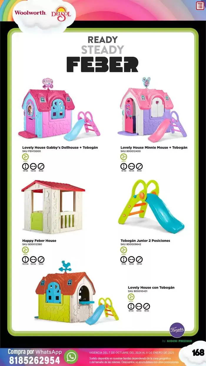 Catálogo de Castillo Del Juguete 7 de octubre al 6 de enero 2025 - Pagina 166