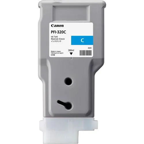 Cartucho para plotter Canon PFI-320 cyan 300ml
