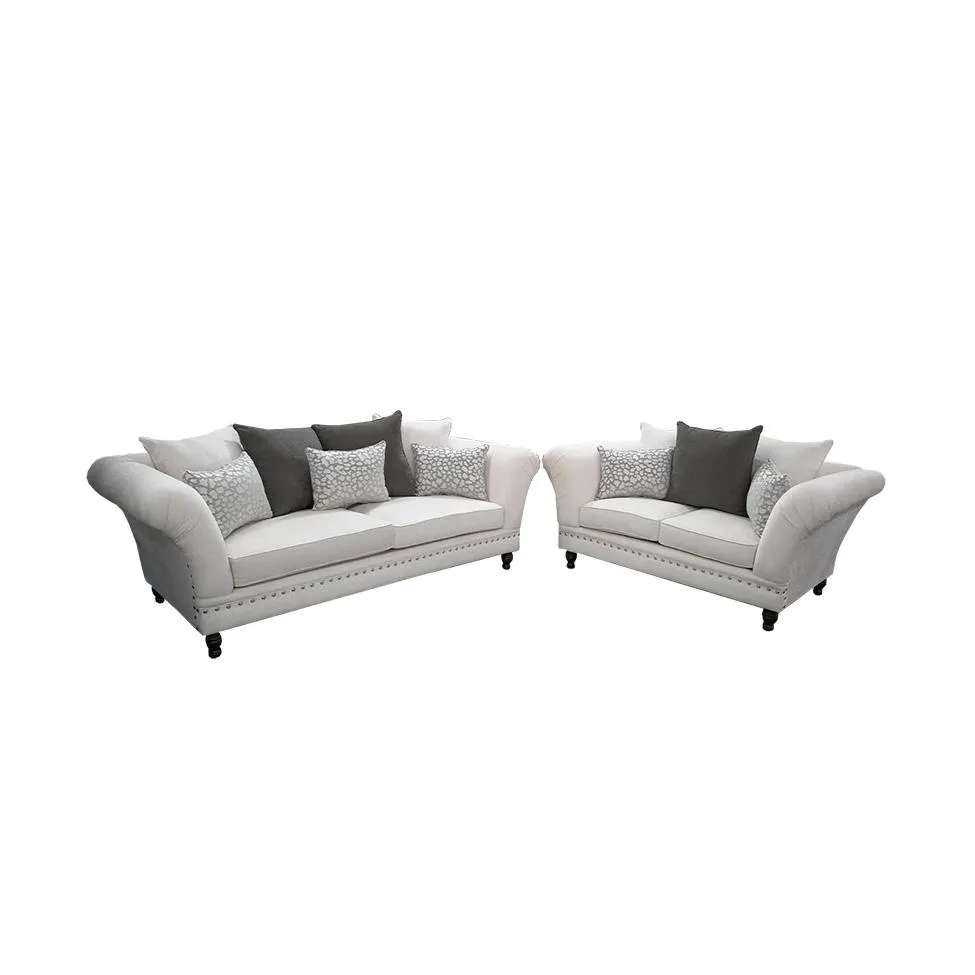SALA 3-2 MOD. 4602 (CHPA-FICO-GLTO) SOFA CHRONOS PAPIRO,GLAM,TOFFE,LEO SILVER LOVE CHRONOS PAPIRO ,