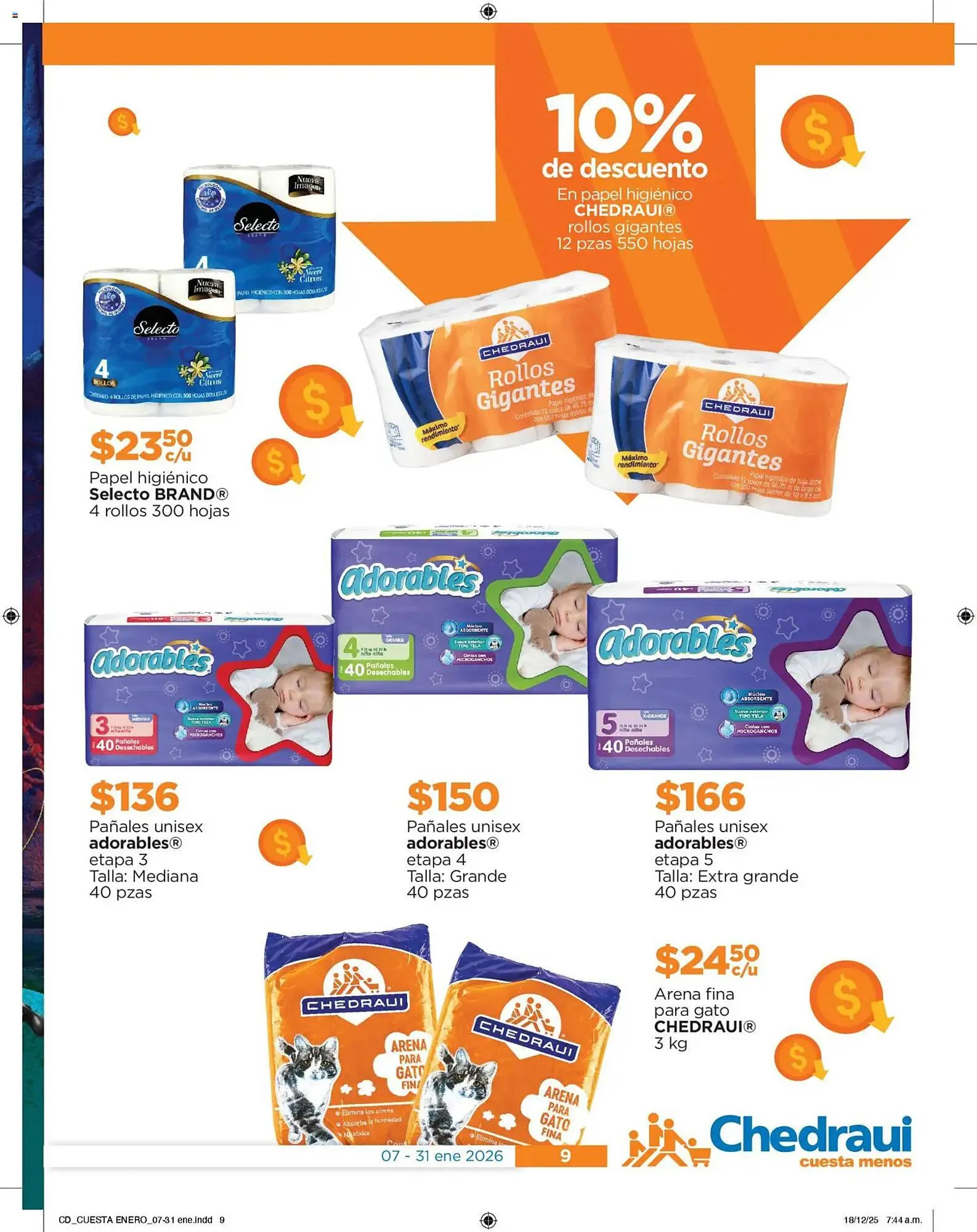 Catálogo de Folleto Chedraui 7 de enero al 1 de febrero 2026 - Pagina 9