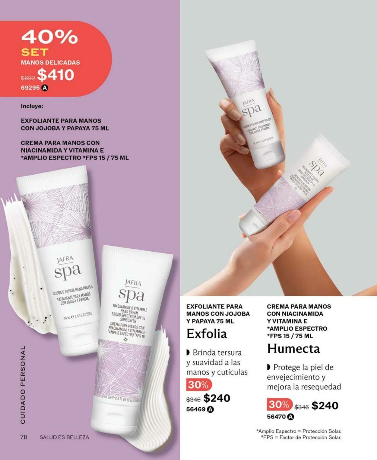 Catálogo de Jafra Oferta actual 29 de enero al 12 de febrero 2025 - Pagina 78