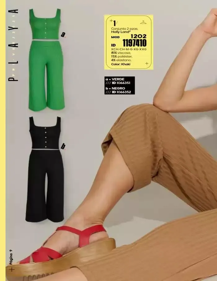 Catálogo de PLAYA | ACO | 2025 | 1E 3 de febrero al 30 de septiembre 2025 - Pagina 9