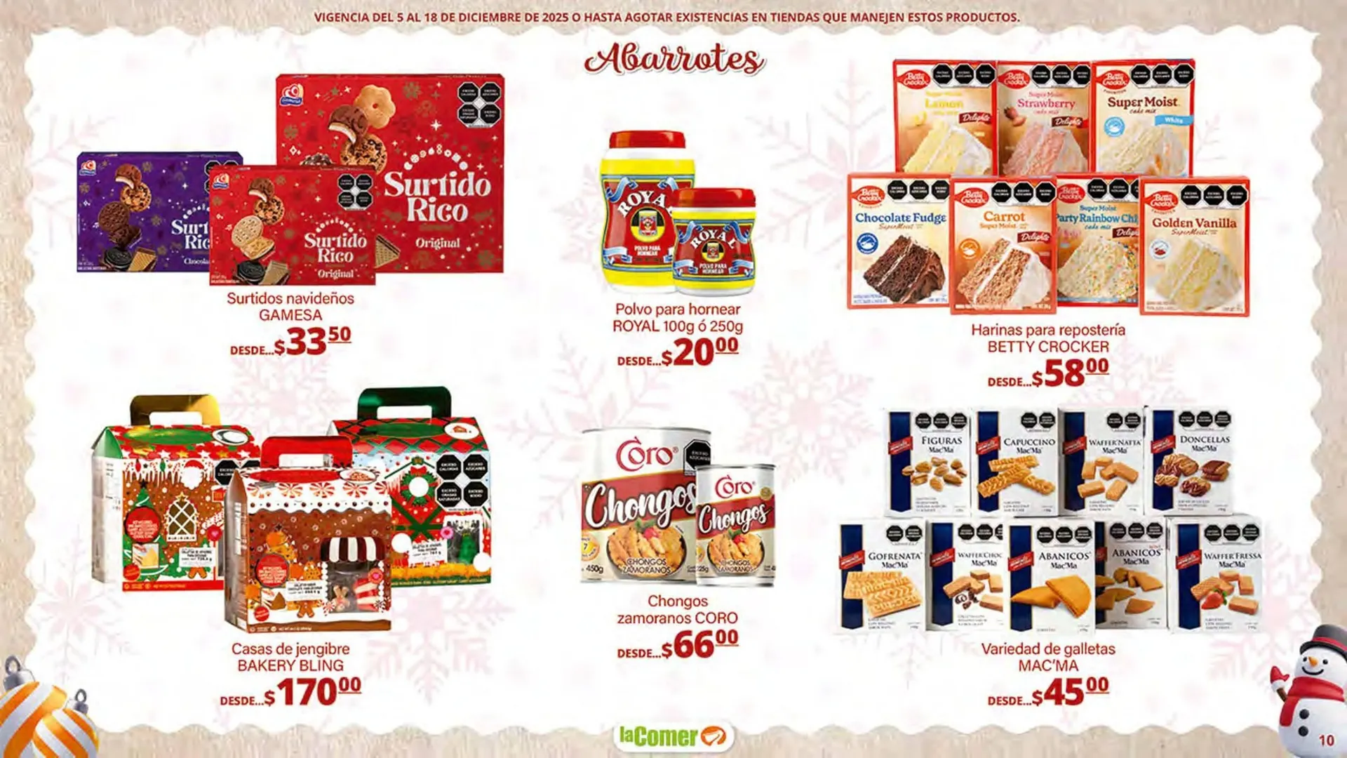 Catálogo de Folleto La Comer 5 de diciembre al 18 de diciembre 2025 - Pagina 10