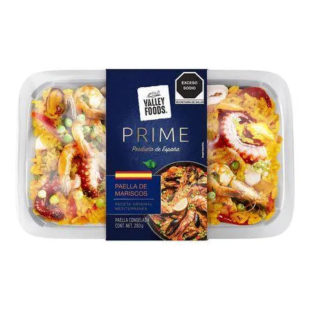 Paella de Mariscos Valley Foods Prime 280 g