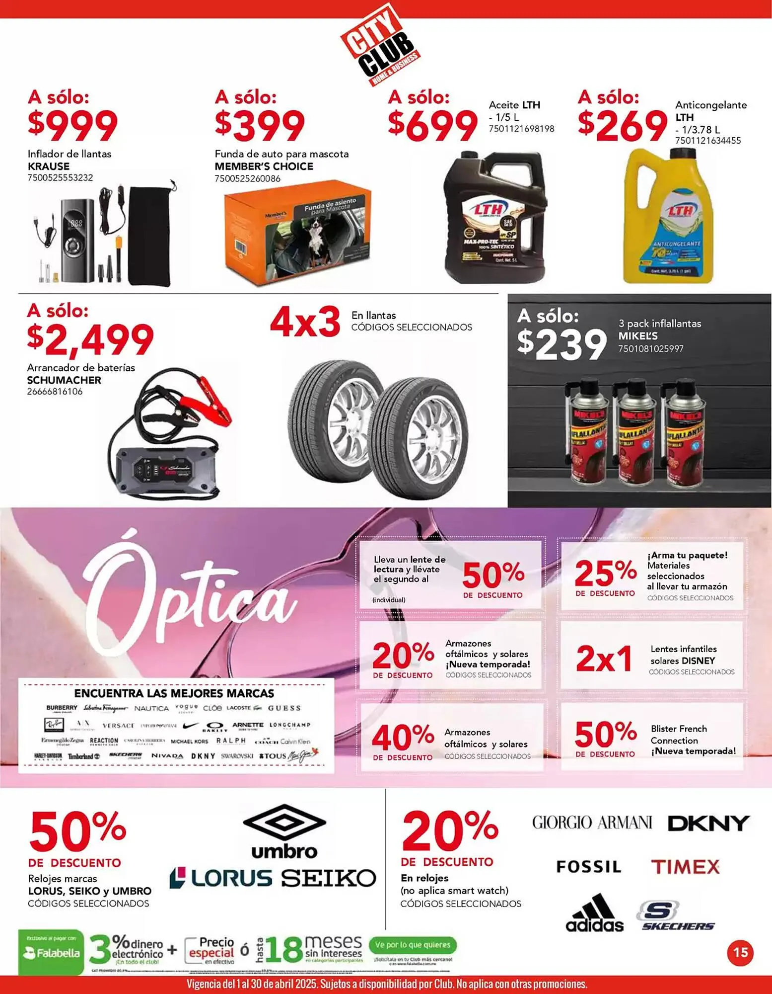 Catálogo de Catálogo City Club 1 de abril al 30 de abril 2025 - Pagina 15