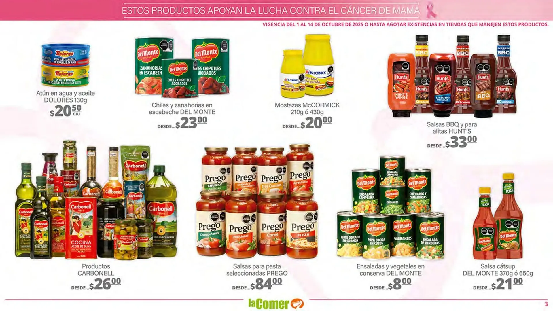 Catálogo de Folleto La Comer 1 de octubre al 14 de octubre 2025 - Pagina 3