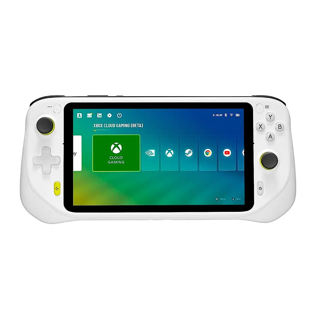 Consola Portátil Logitech G Cloud / Long Battery Life / 1080P / 7-Inch Touchscreen / Lightweight Design / Xbox Cloud Gaming / NVIDIA GeForce NOW / Google Play / 940-000198 DDESCUENTOS