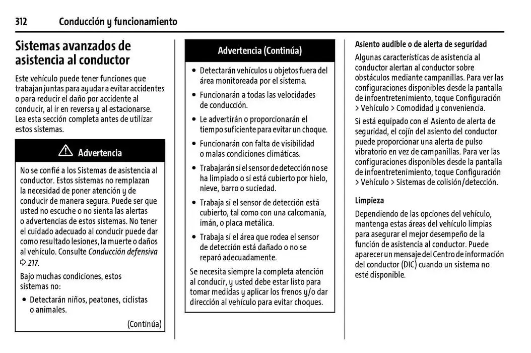 Catálogo de Cheyenne 2025 Manual del propietario 22 de enero al 31 de diciembre 2025 - Pagina 313