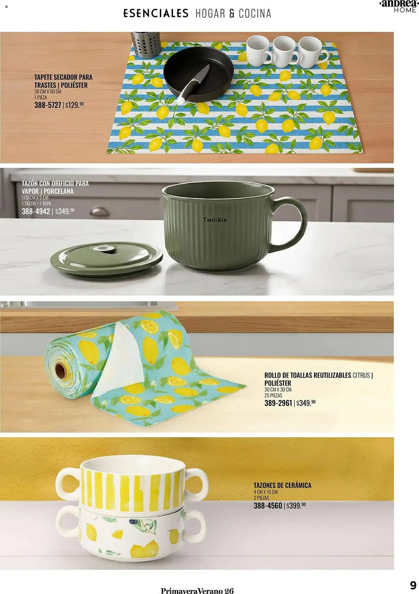 Catálogo de Catálogo Andrea 25 de enero al 22 de agosto 2026 - Pagina 9