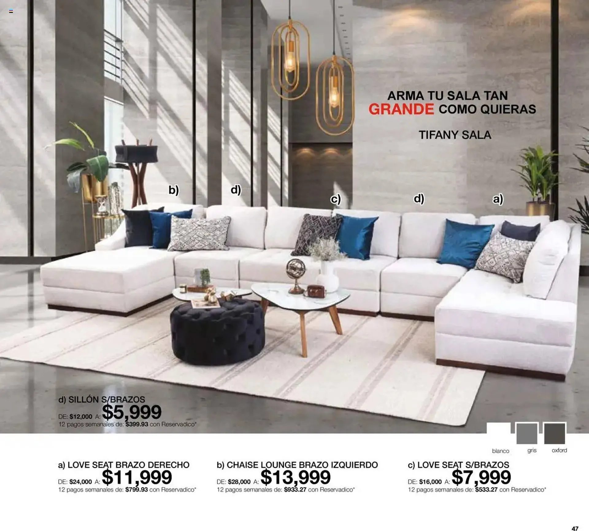 Catálogo de Catálogo Muebles Dico 1 de agosto al 1 de septiembre 2025 - Pagina 47