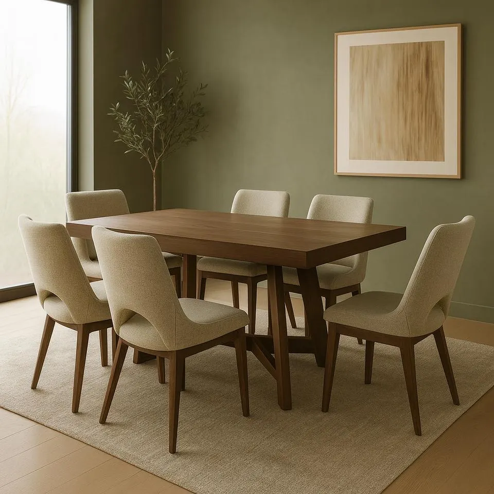 Mesa de Comedor Lenna - Encino