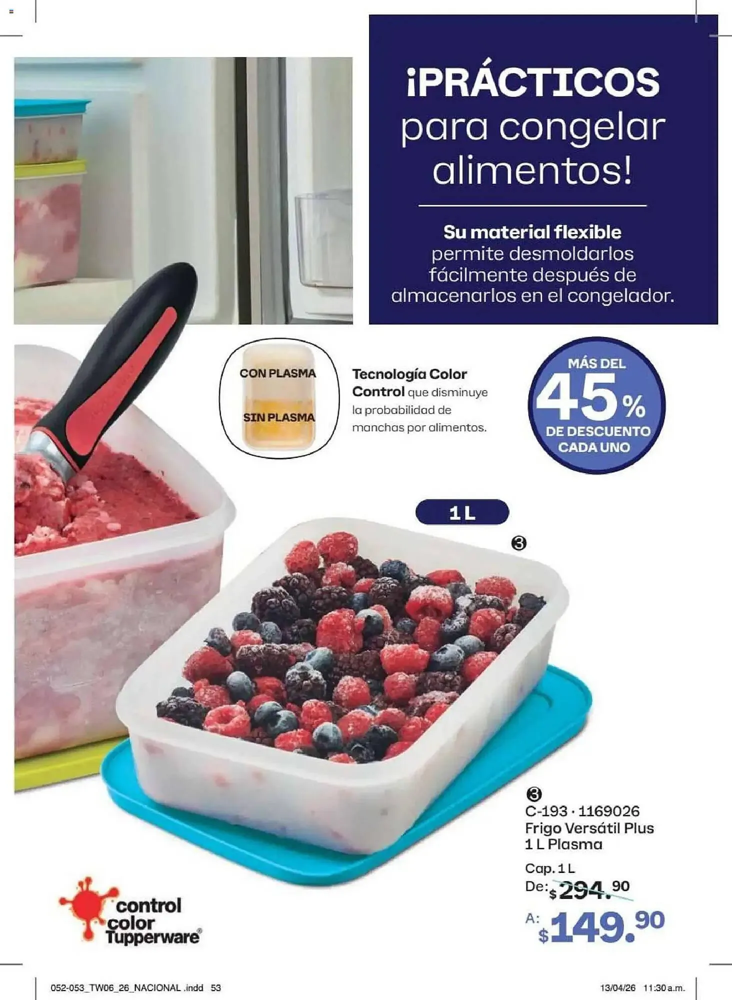 Catálogo de Catálogo Tupperware 18 de mayo al 14 de junio 2026 - Pagina 53