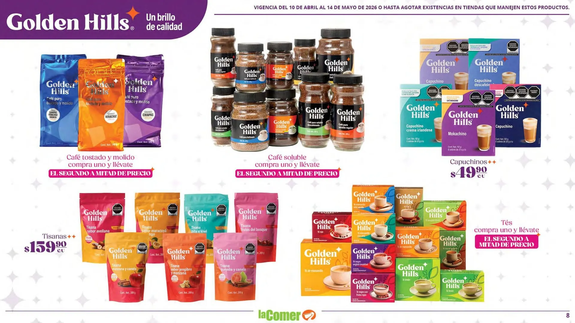 Catálogo de Folleto La Comer 10 de abril al 14 de mayo 2026 - Pagina 8