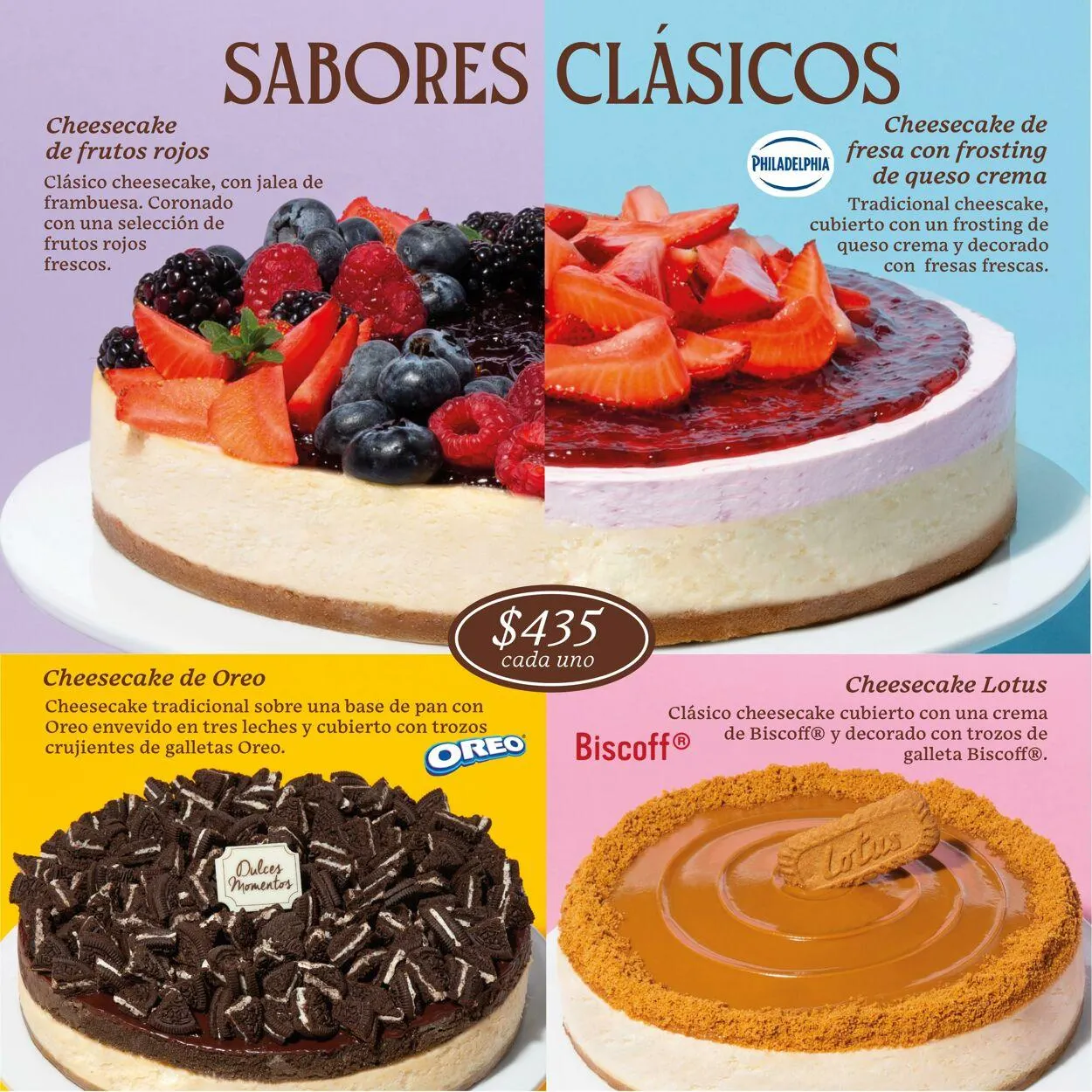 Catálogo de Soriana - Dulces Momentos Cheescake Lovers Híper Nacional Oferta actual 21 de abril al 28 de abril 2025 - Pagina 4