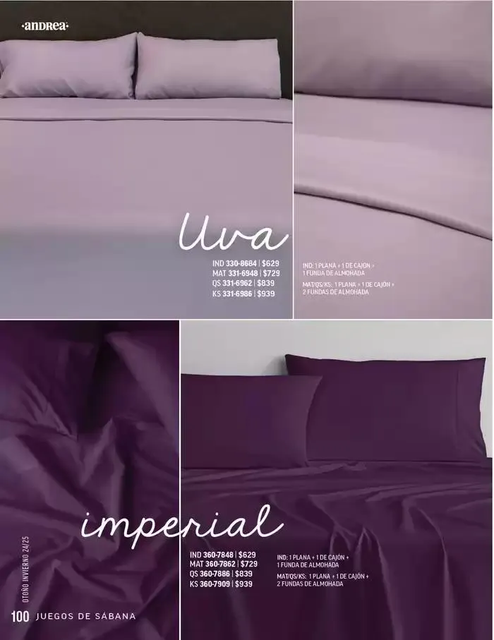 Catálogo de ANDREA - ANDREA HOME 26 de agosto al 25 de enero 2025 - Pagina 135