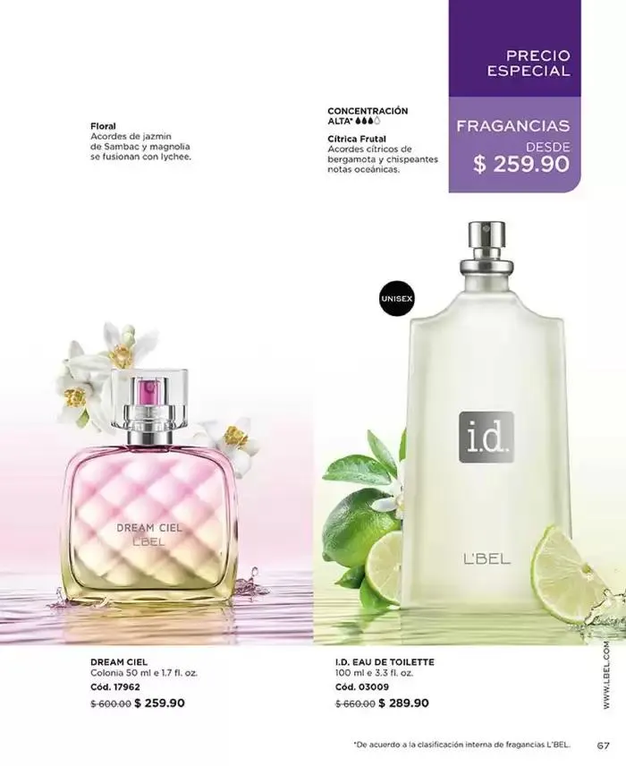 Catálogo de Catálogo L'Bel México C03 7 de enero al 6 de febrero 2025 - Pagina 63