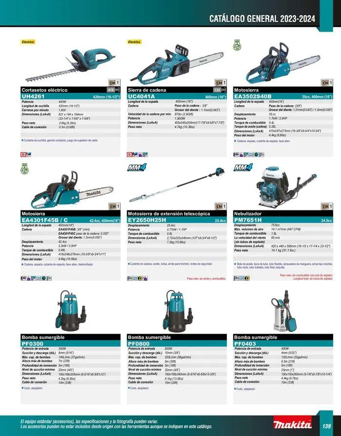 Catálogo de Catálogo General 2023/2024 3 de enero al 31 de diciembre 2024 - Pagina 139