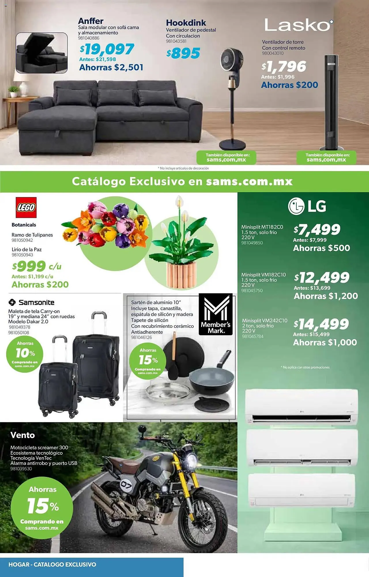 Catálogo de Catálogo Sam's Club 1 de mayo al 3 de junio 2026 - Pagina 22