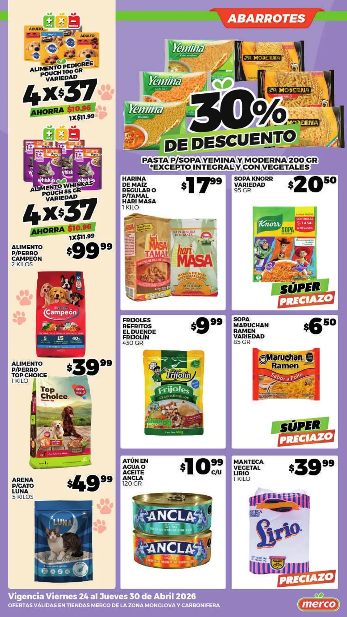 Catálogo de Folleto Merco 24 de abril al 30 de abril 2026 - Pagina 5