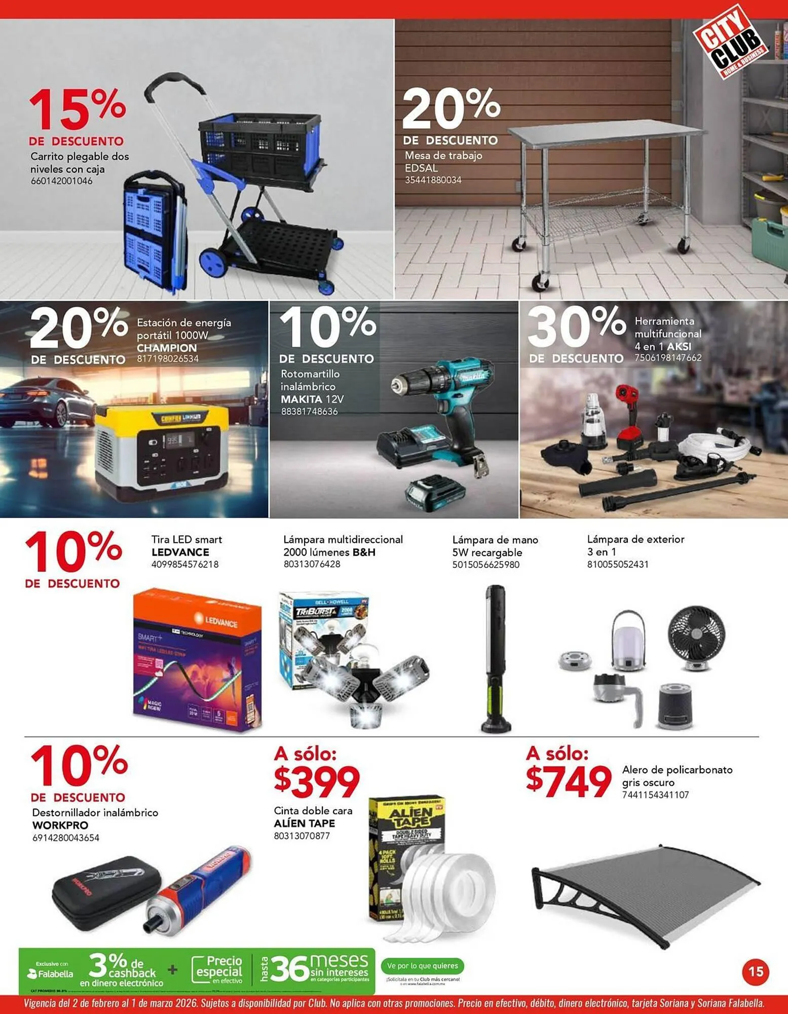Catálogo de Catálogo City Club 2 de febrero al 1 de marzo 2026 - Pagina 15