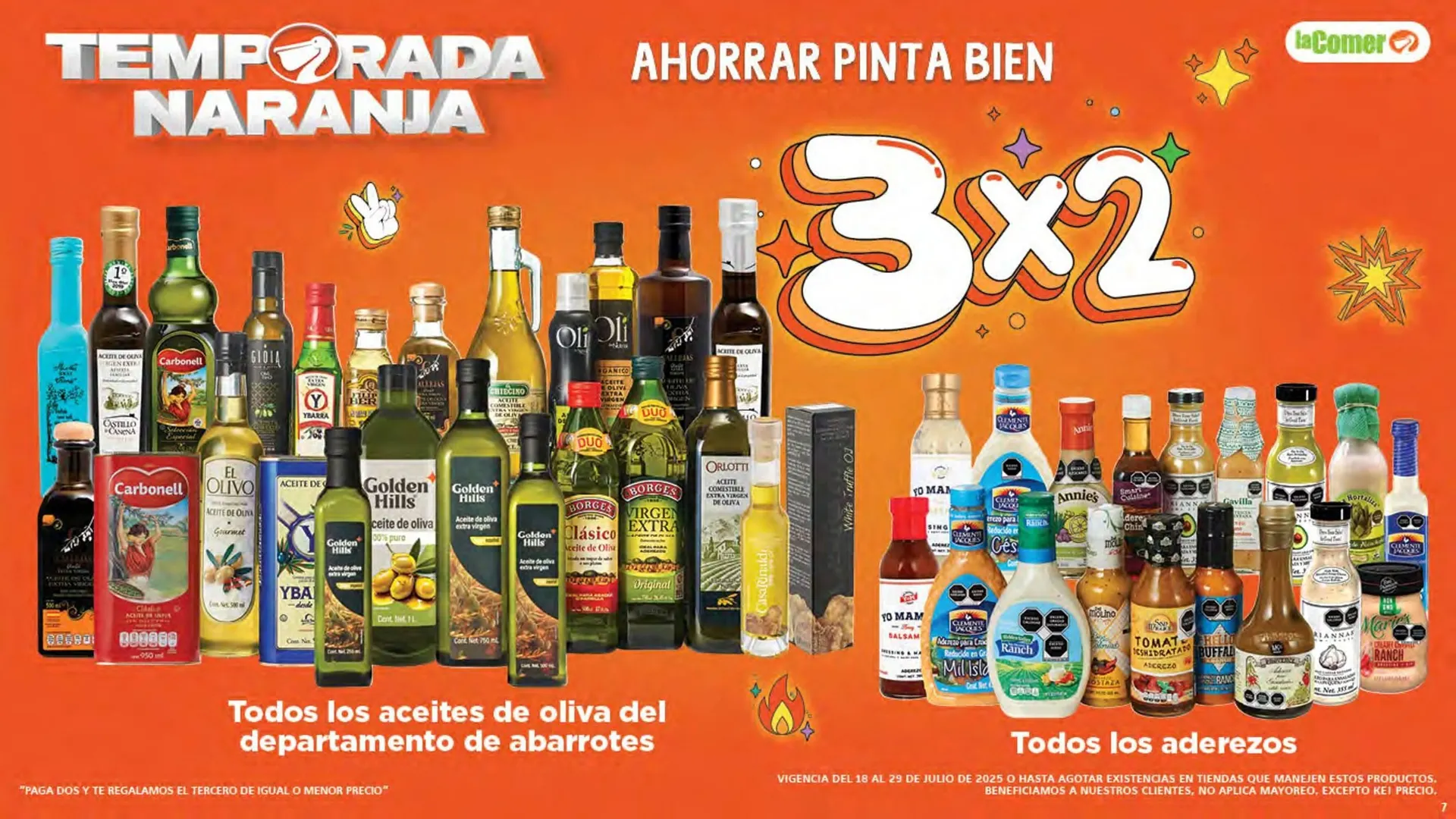 Catálogo de Catálogo La Comer 18 de julio al 29 de julio 2025 - Pagina 7