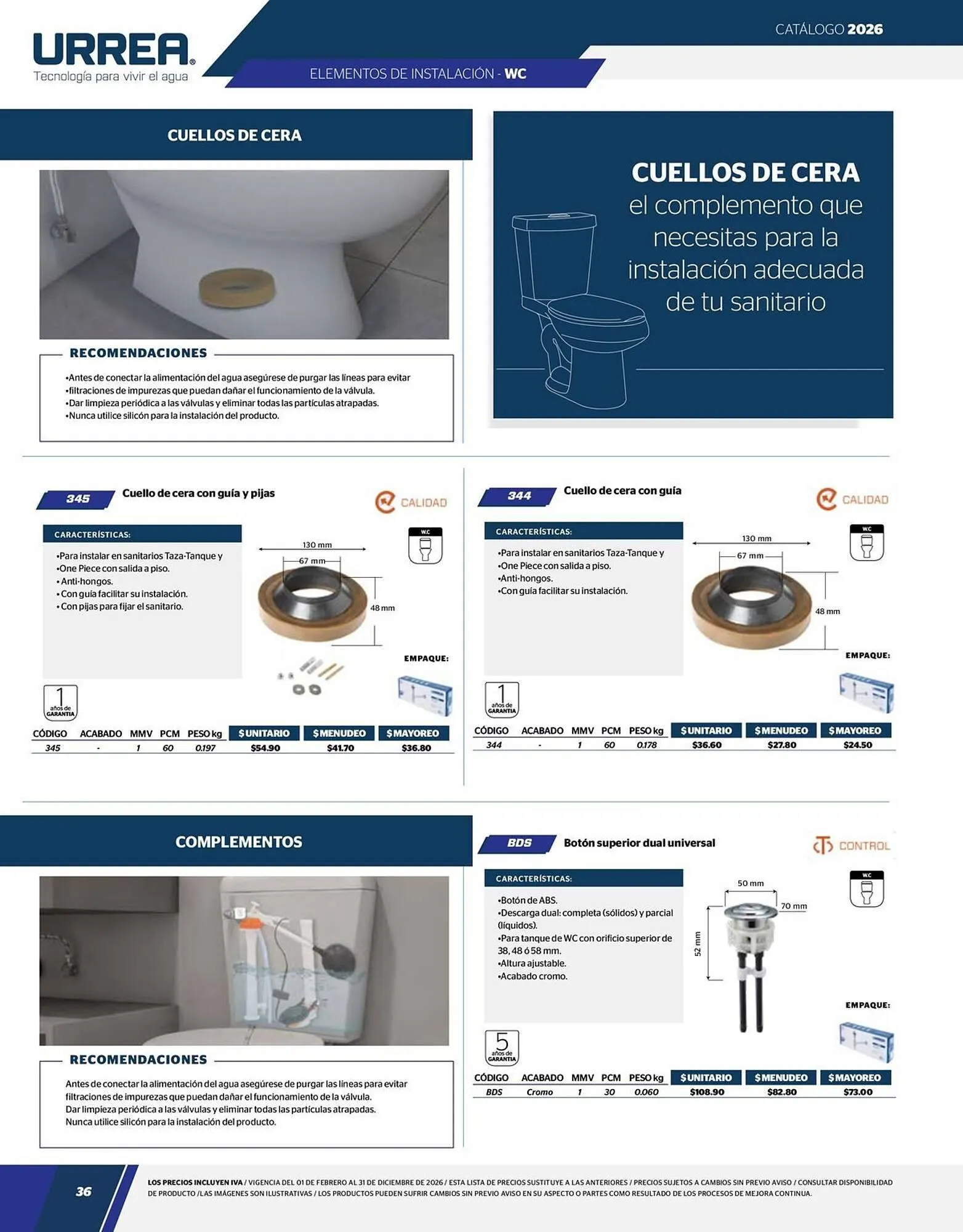 Catálogo de Catálogo Urrea 24 de abril al 31 de diciembre 2026 - Pagina 38