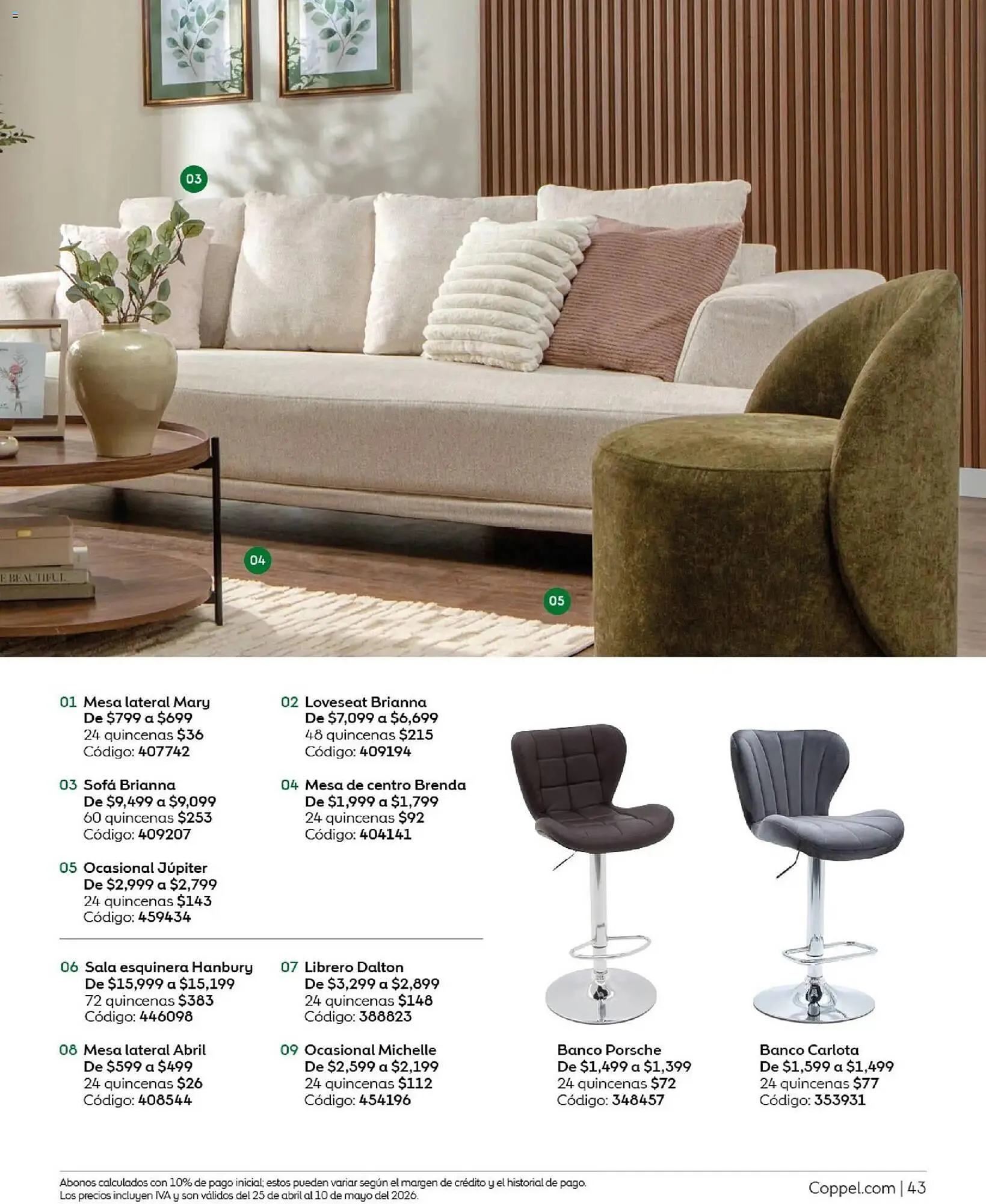 Catálogo de Catálogo Coppel 25 de abril al 10 de mayo 2026 - Pagina 43