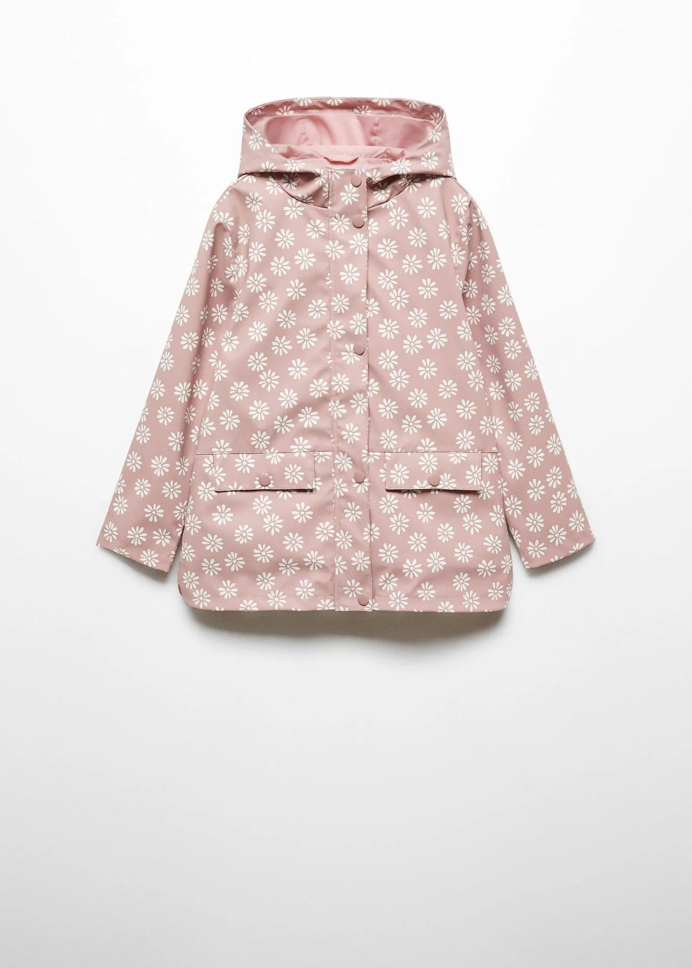 Chaqueta impermeable estampada