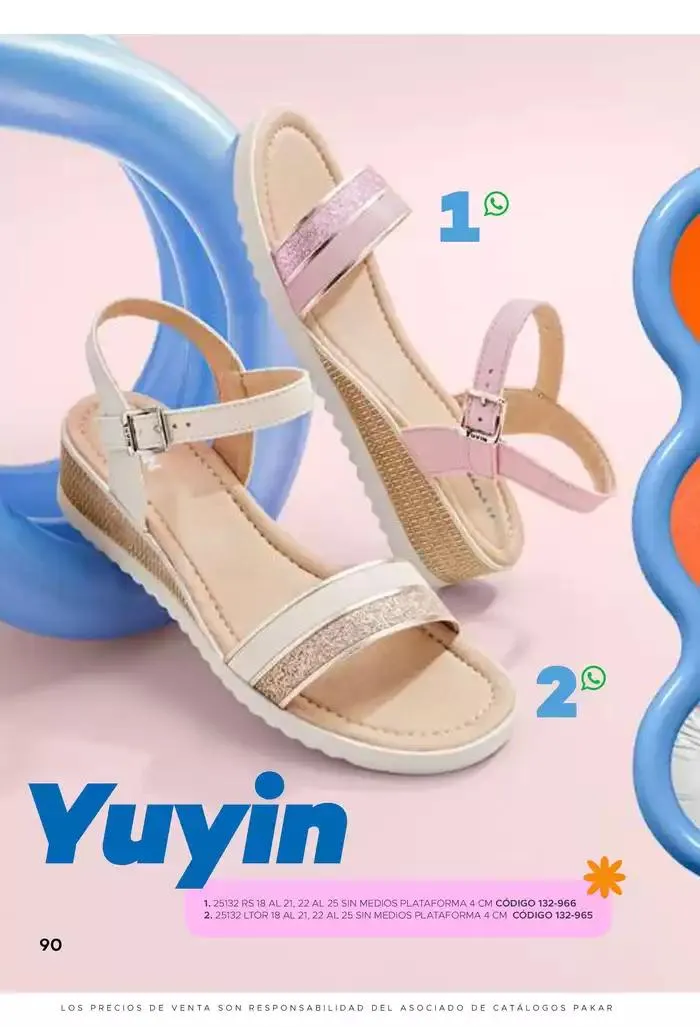 Catálogo de Pakar Sandalia 31 de enero al 31 de mayo 2025 - Pagina 90