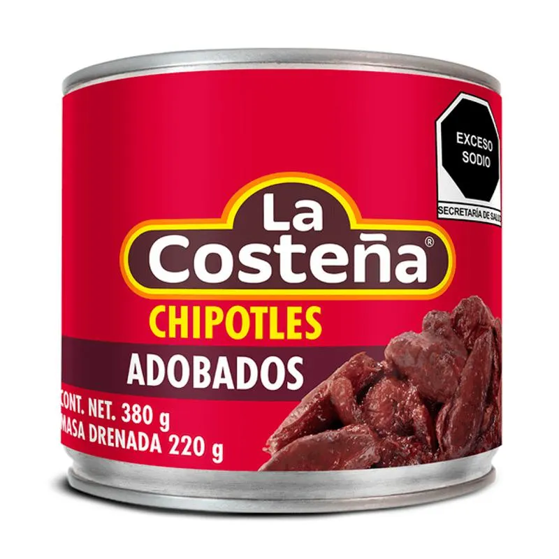 la Costeña Chile Chipotle Adobados Lata 380 g