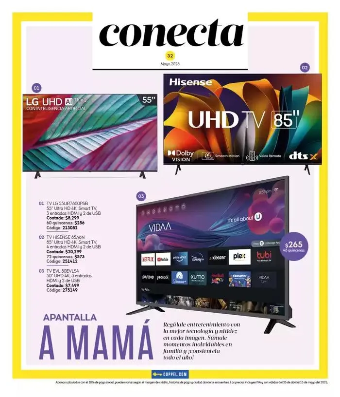 Catálogo de Periódico Mayo Día de las Madres 28 de abril al 11 de mayo 2025 - Pagina 32