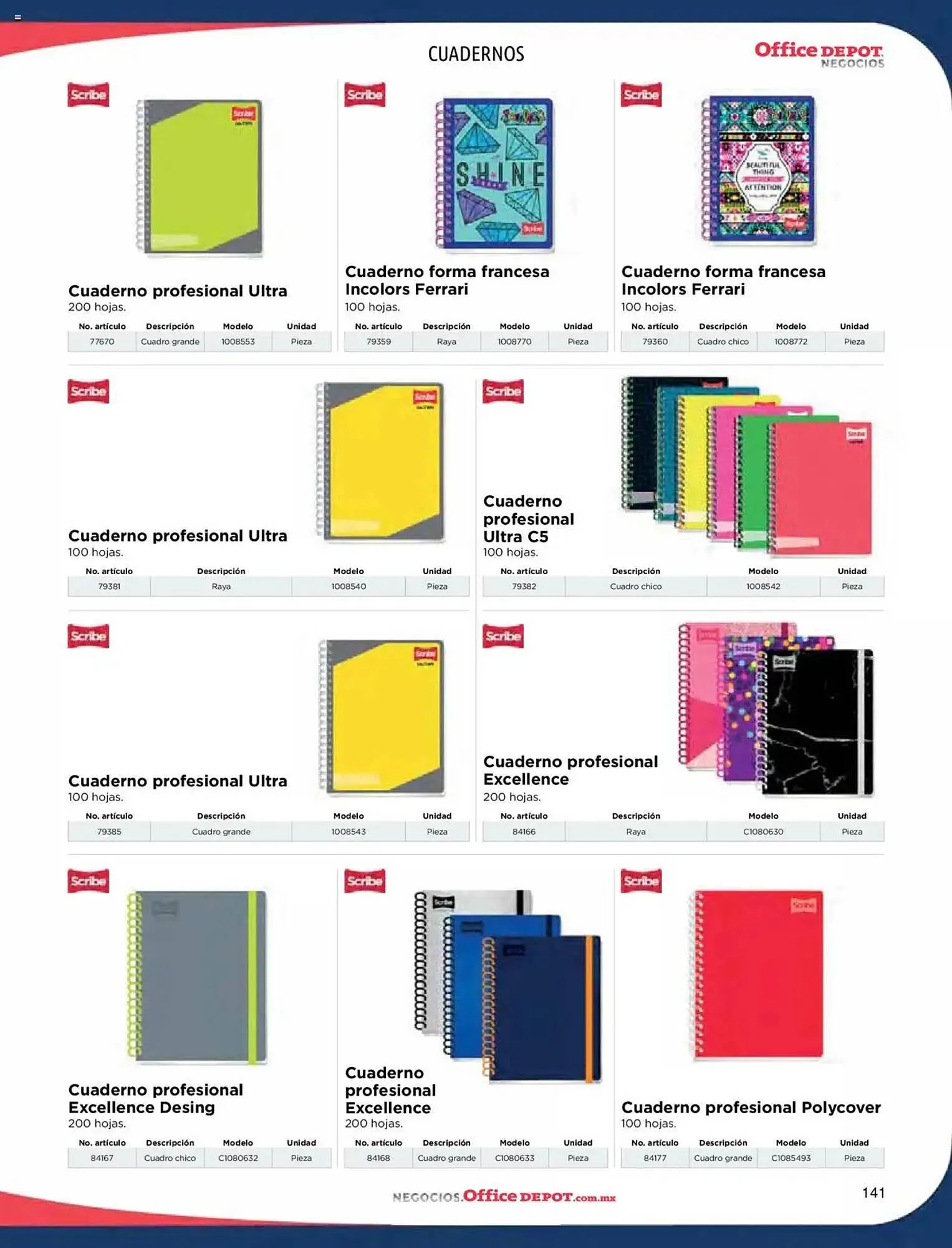 Catálogo de Catálogo Office Depot 9 de enero al 31 de diciembre 2025 - Pagina 143