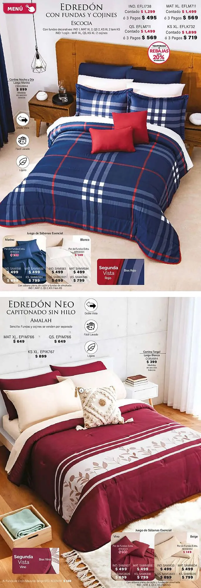Catálogo de Catálogo Colchas Concord 1 de febrero al 2 de mayo 2026 - Pagina 47