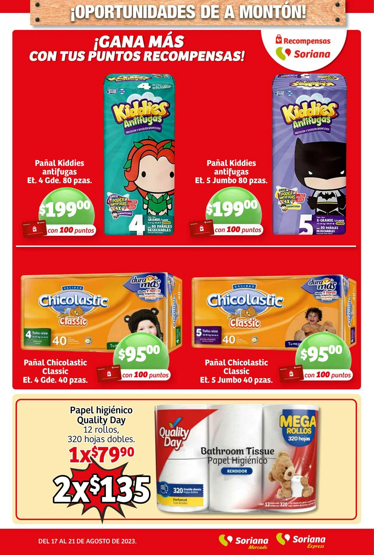 Catálogo de Soriana - El más barato de los precios bajos Oferta actual 17 de agosto al 22 de agosto 2023 - Pagina 6
