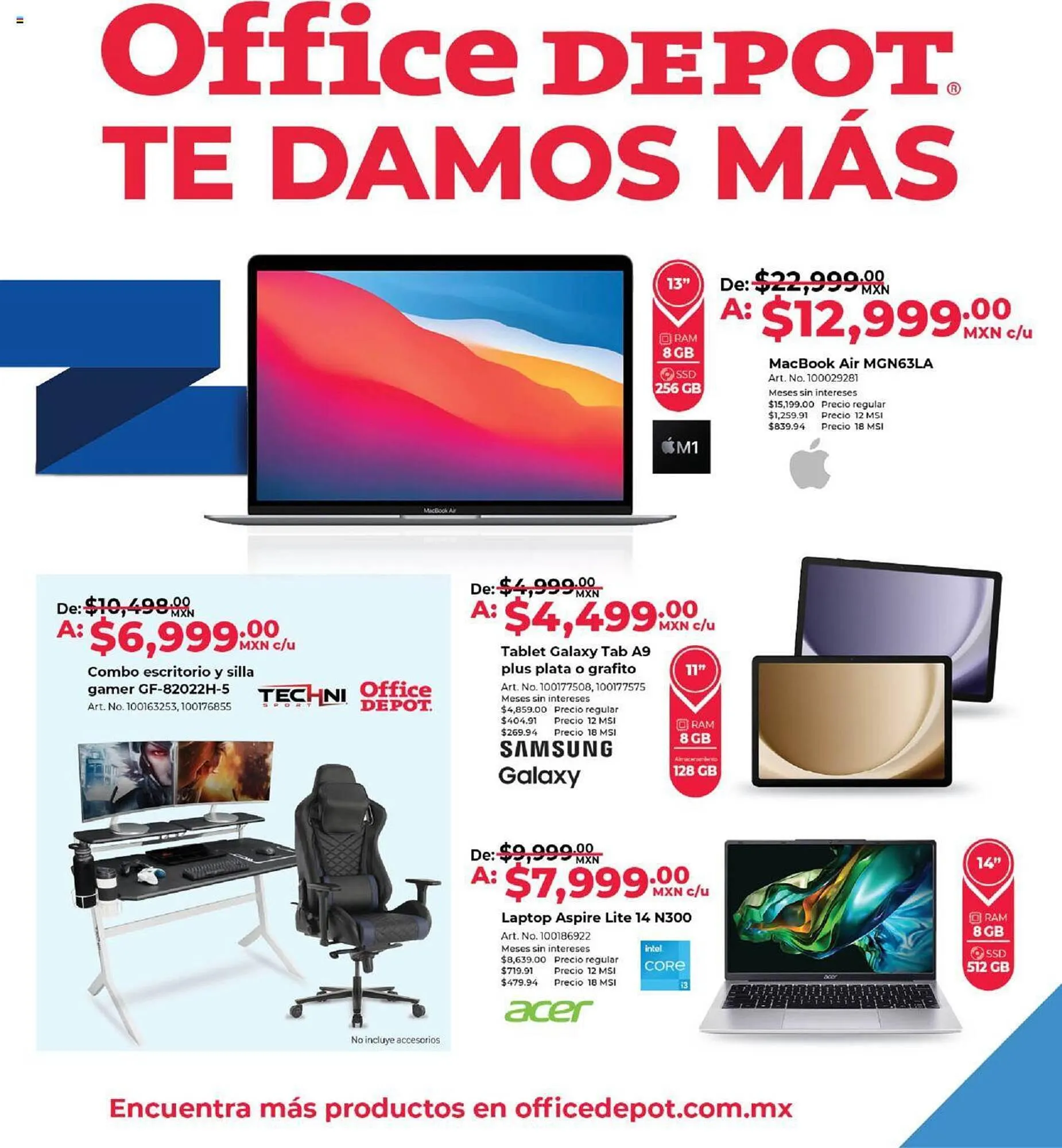 Catálogo de Catálogo Office Depot 1 de abril al 30 de abril 2024 - Pagina 1