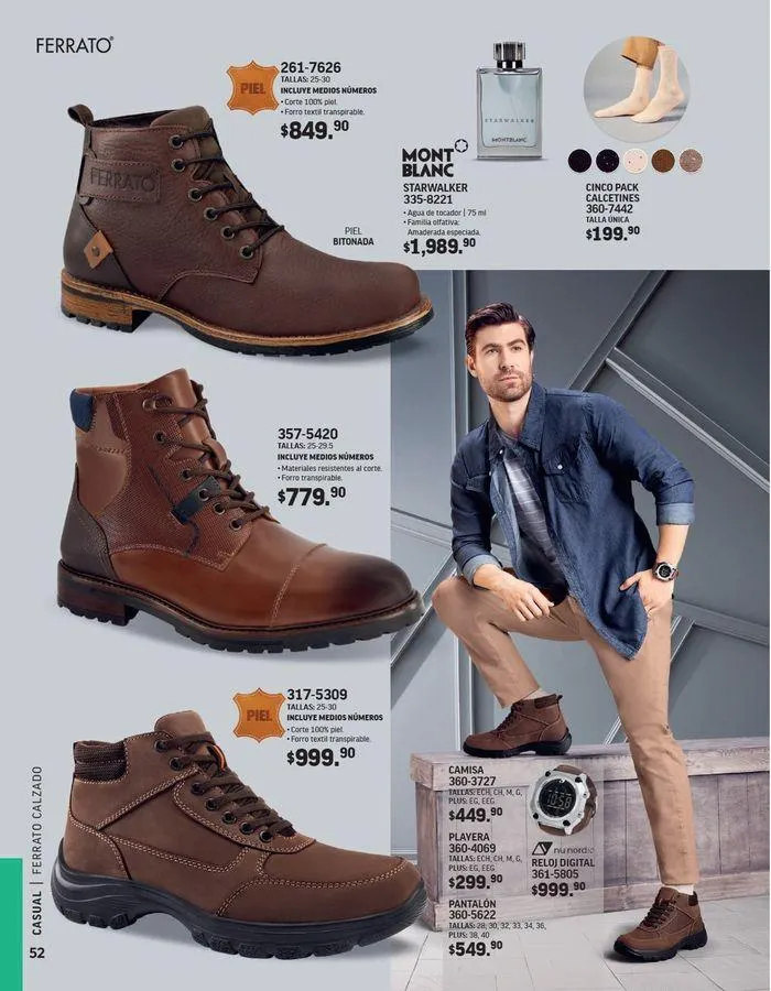Catálogo de ANDREA - CALZADO CABALLERO 26 de agosto al 25 de enero 2025 - Pagina 143