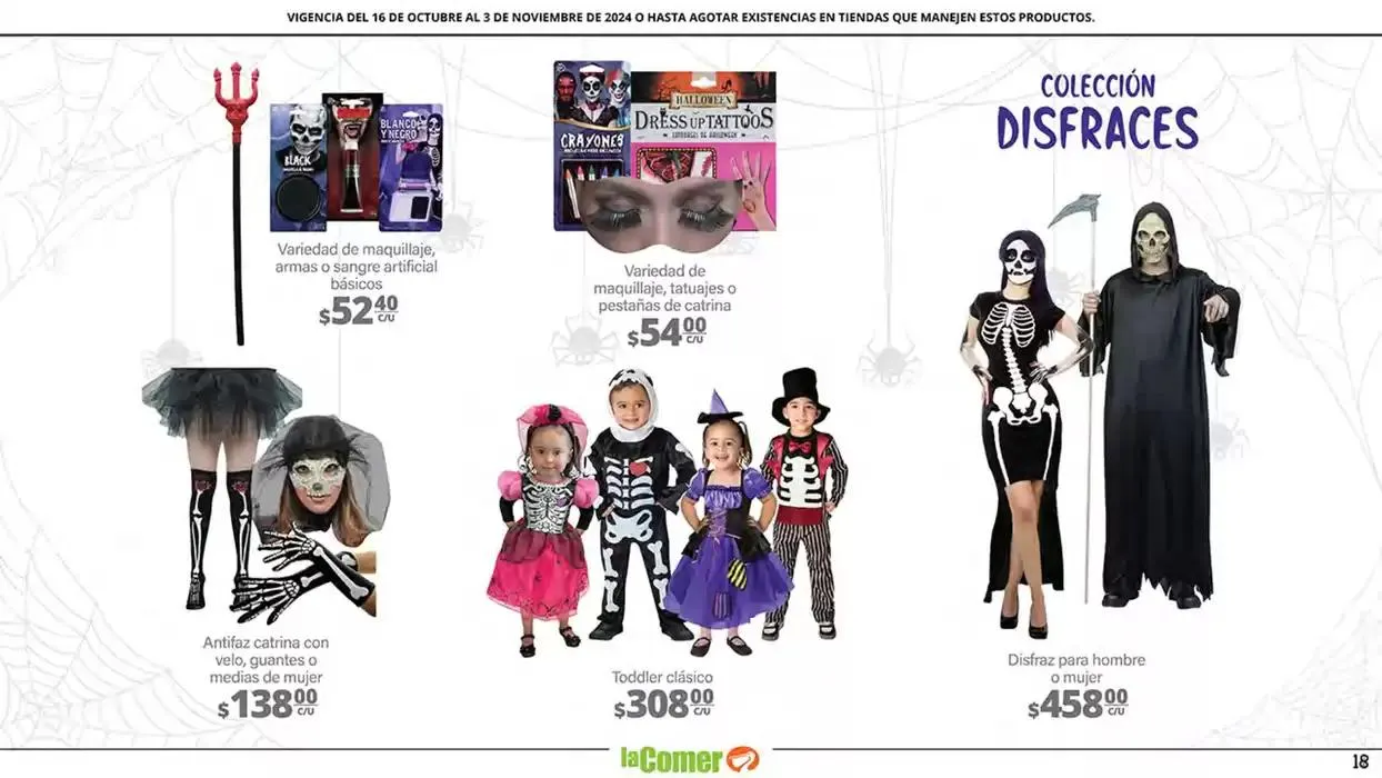Catálogo de HALLOWEEN LA COMER 16 de octubre al 3 de noviembre 2024 - Pagina 18