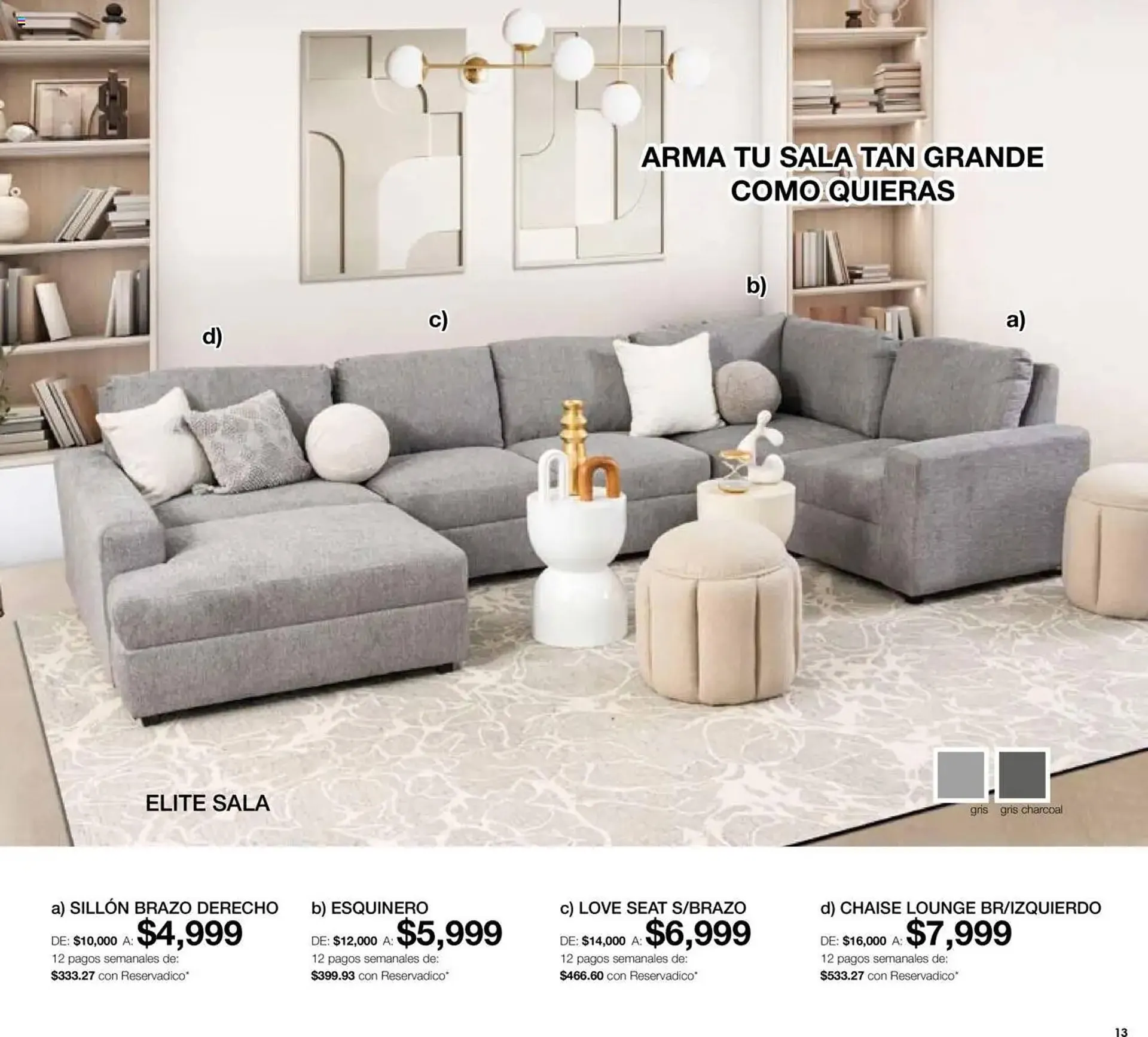 Catálogo de Catálogo Muebles Dico 1 de agosto al 1 de septiembre 2025 - Pagina 13