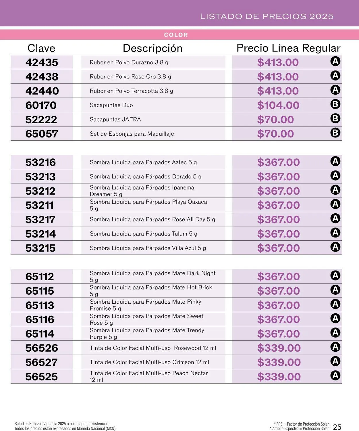 Catálogo de Jafra Oferta actual 12 de marzo al 26 de marzo 2025 - Pagina 25