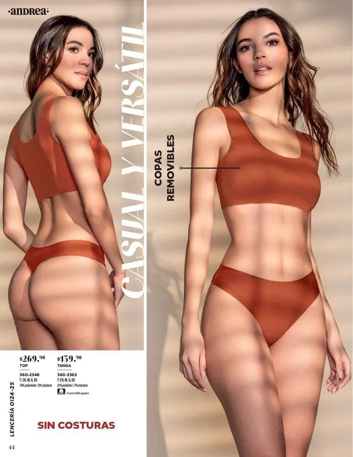 Catálogo de ANDREA - LENCERIA & VESTIR INTERIOR 26 de agosto al 25 de enero 2025 - Pagina 62