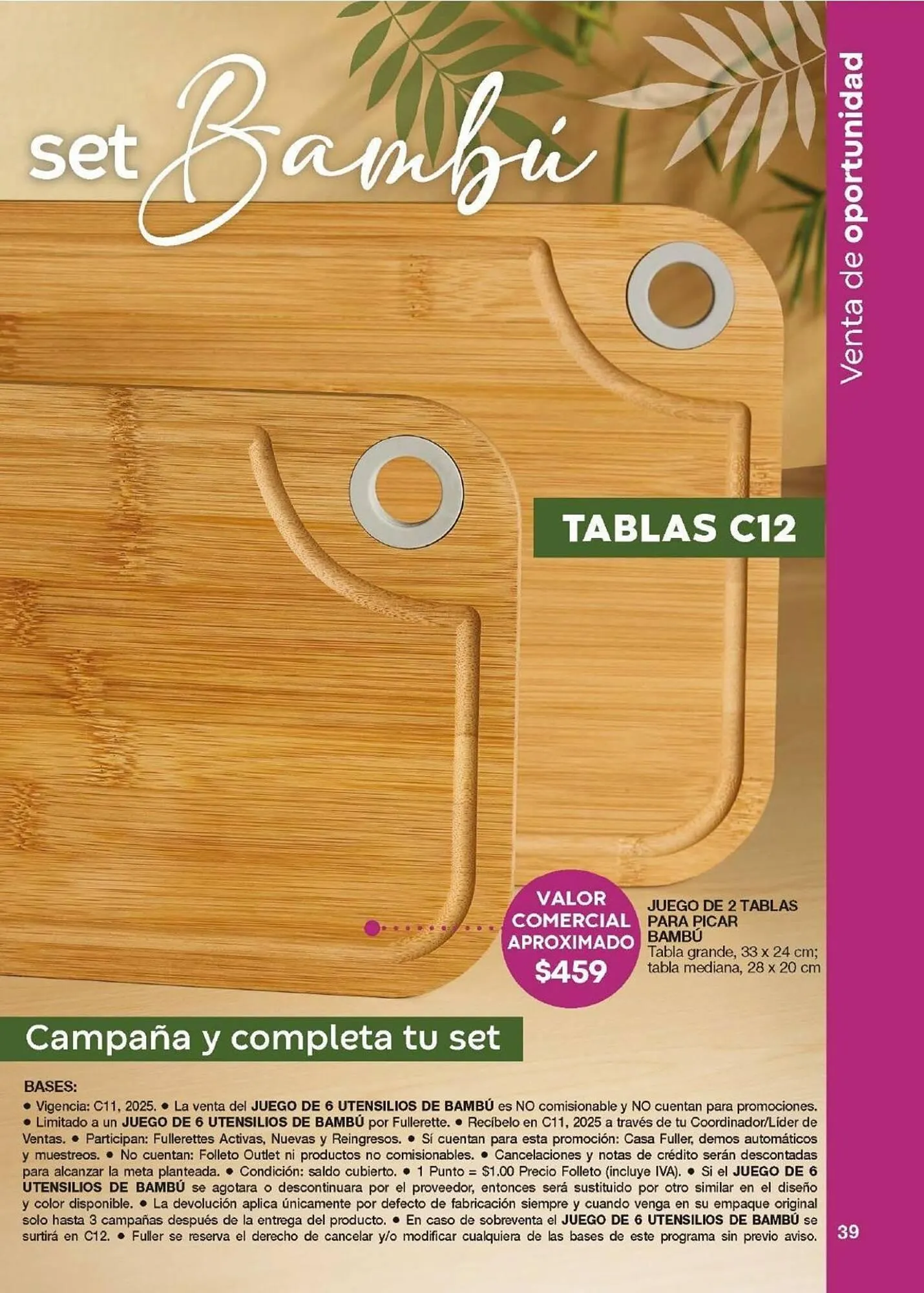 Catálogo de Catálogo Fuller 5 de septiembre al 23 de septiembre 2025 - Pagina 39