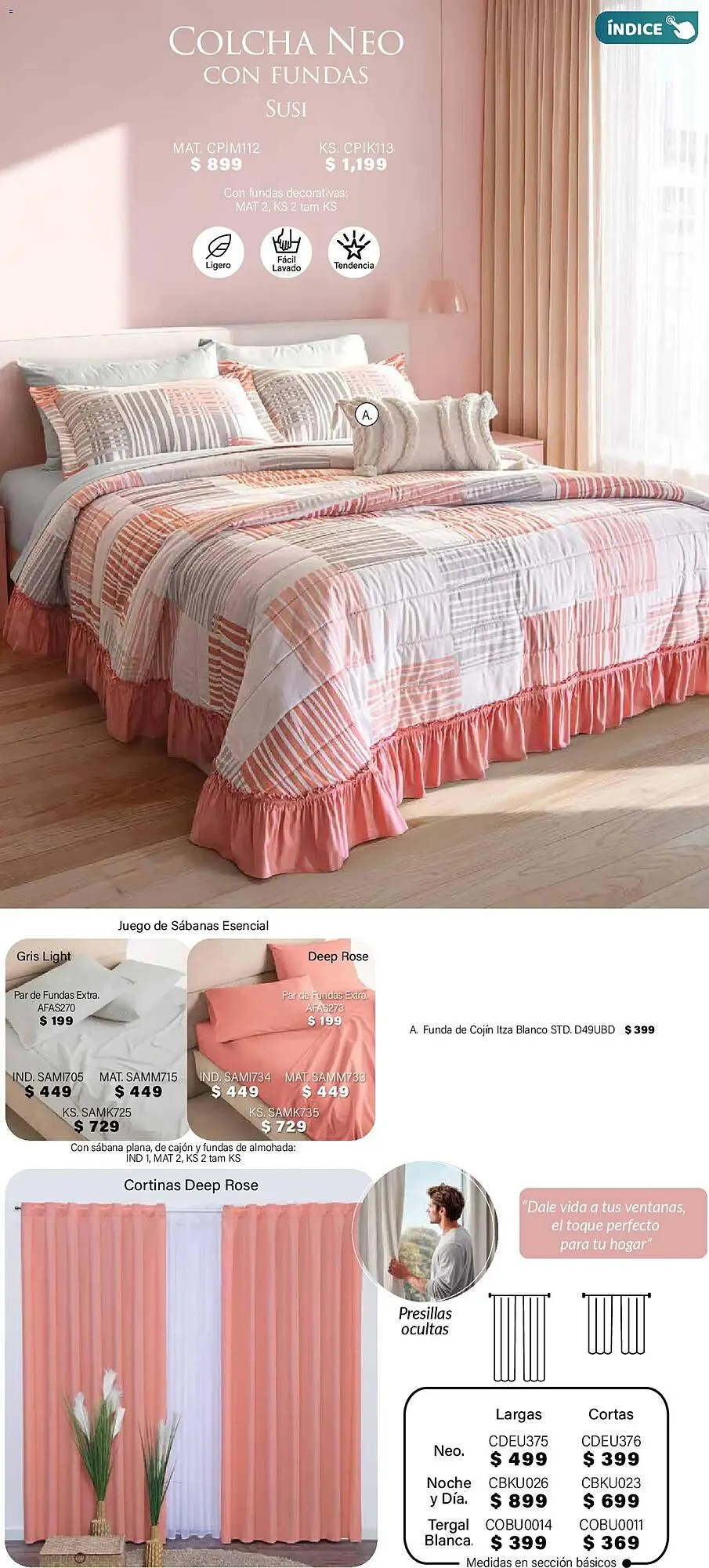 Catálogo de Catálogo Colchas Concord 1 de noviembre al 1 de febrero 2026 - Pagina 84